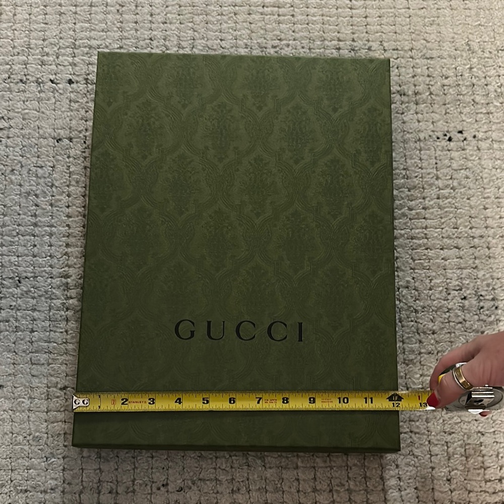 Gucci Green Patterned Box - Picture 2 of 6